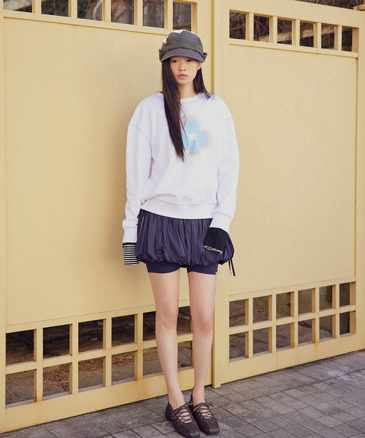 กระโปรงกางเกง BALLOON SKIRT-PANTS - NAVY