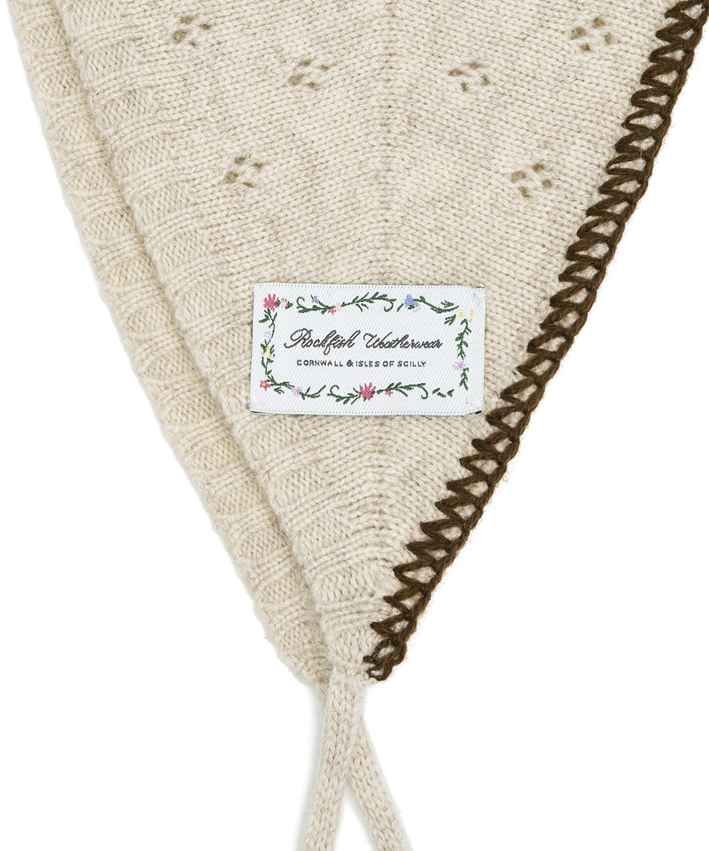 ที่ปิดหูกันหนาว LACE KNIT EARMUFF - OATMEAL