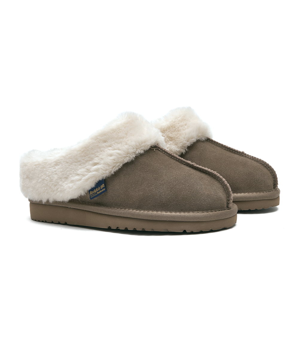 รองเท้าเปิดส้น ORIGINAL WINTER FUR MULE - COCOA