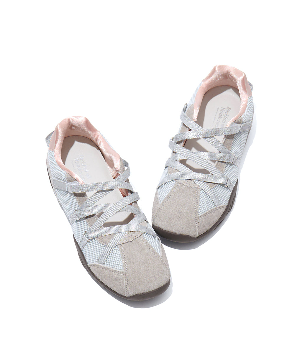 ZANE X-STRAP SNEAKERS - SILVER