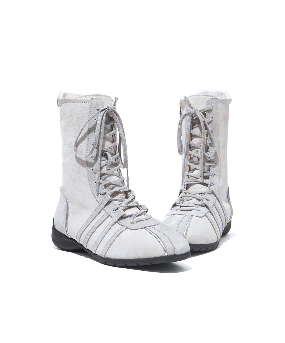 รองเท้าผ้าใบ BLISS HIGHTOP SNEAKERS - IVORY