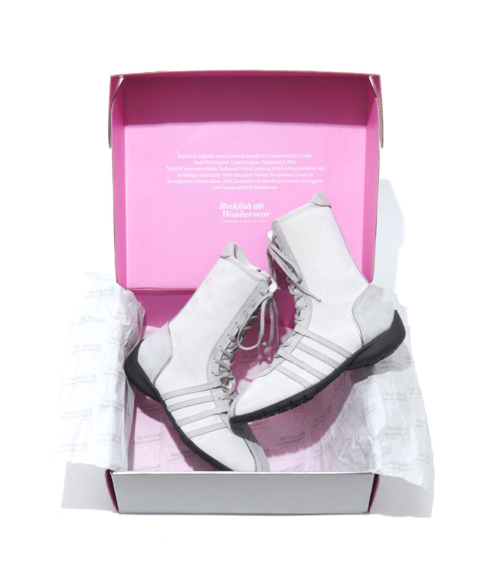 รองเท้าผ้าใบ BLISS HIGHTOP SNEAKERS - IVORY