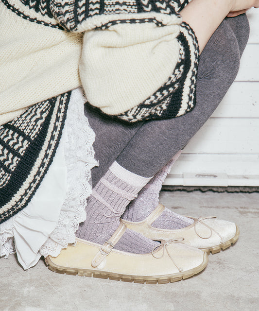 รองเท้าแมรี่เจน BELLA MARYJANES(PEBBLE SOLE) - CREAM