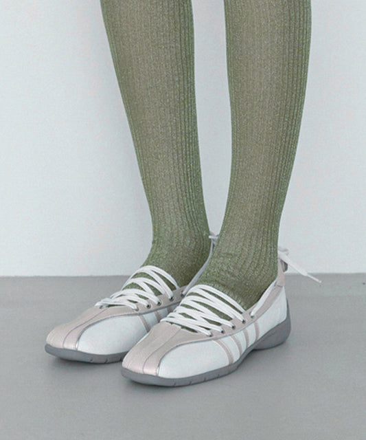 รองเท้าผ้าใบ BLISS LACEUP SNEAKERS - PINK PEARL