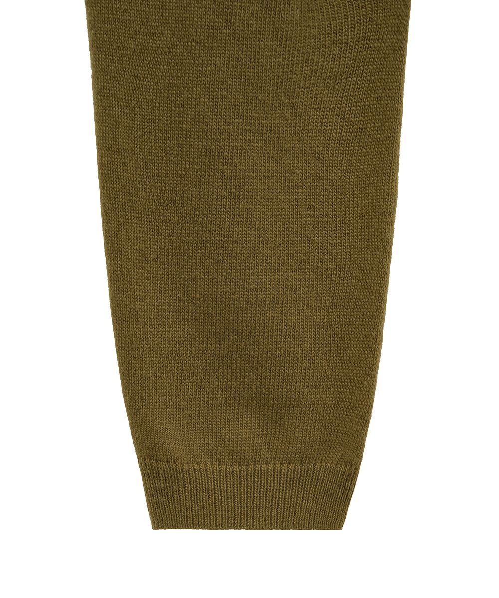 เสื้อคาร์ดิแกน CLASSIC WOOL CARDIGAN - OLIVE