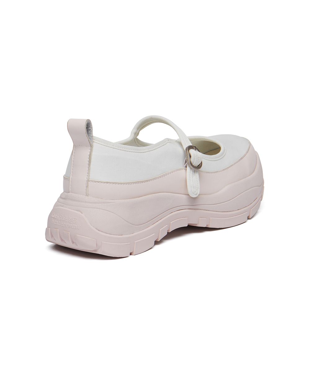 FLATFORM STRAP MARYJANE - IVORY