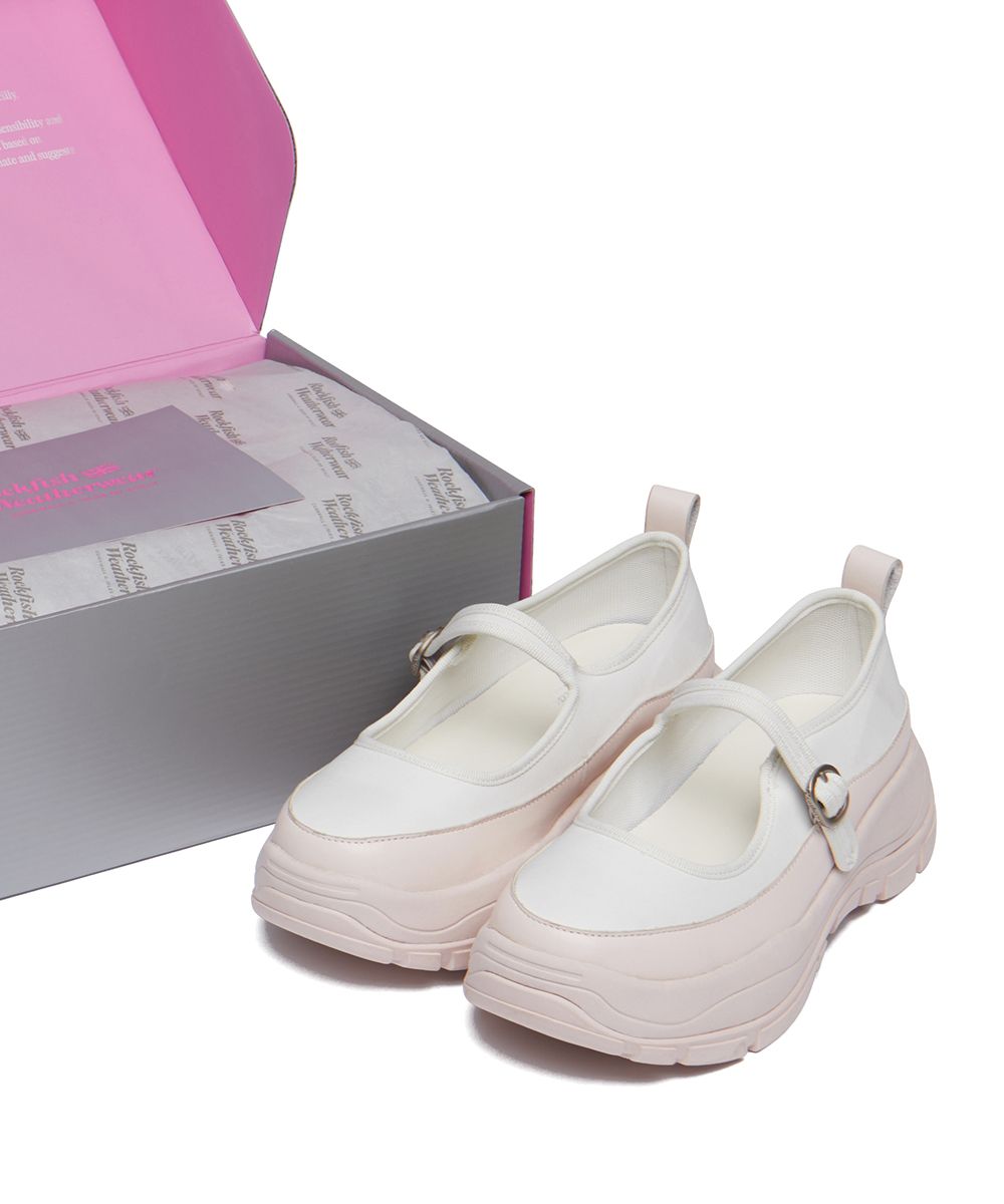 FLATFORM STRAP MARYJANE - IVORY
