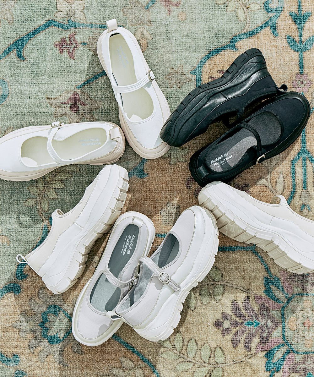 FLATFORM STRAP MARYJANE - BUTTER