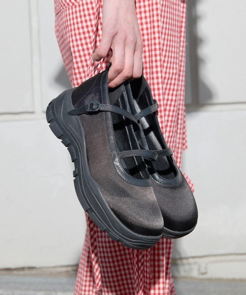 FLATFORM Z-STRAP MARYJANE - BLACK