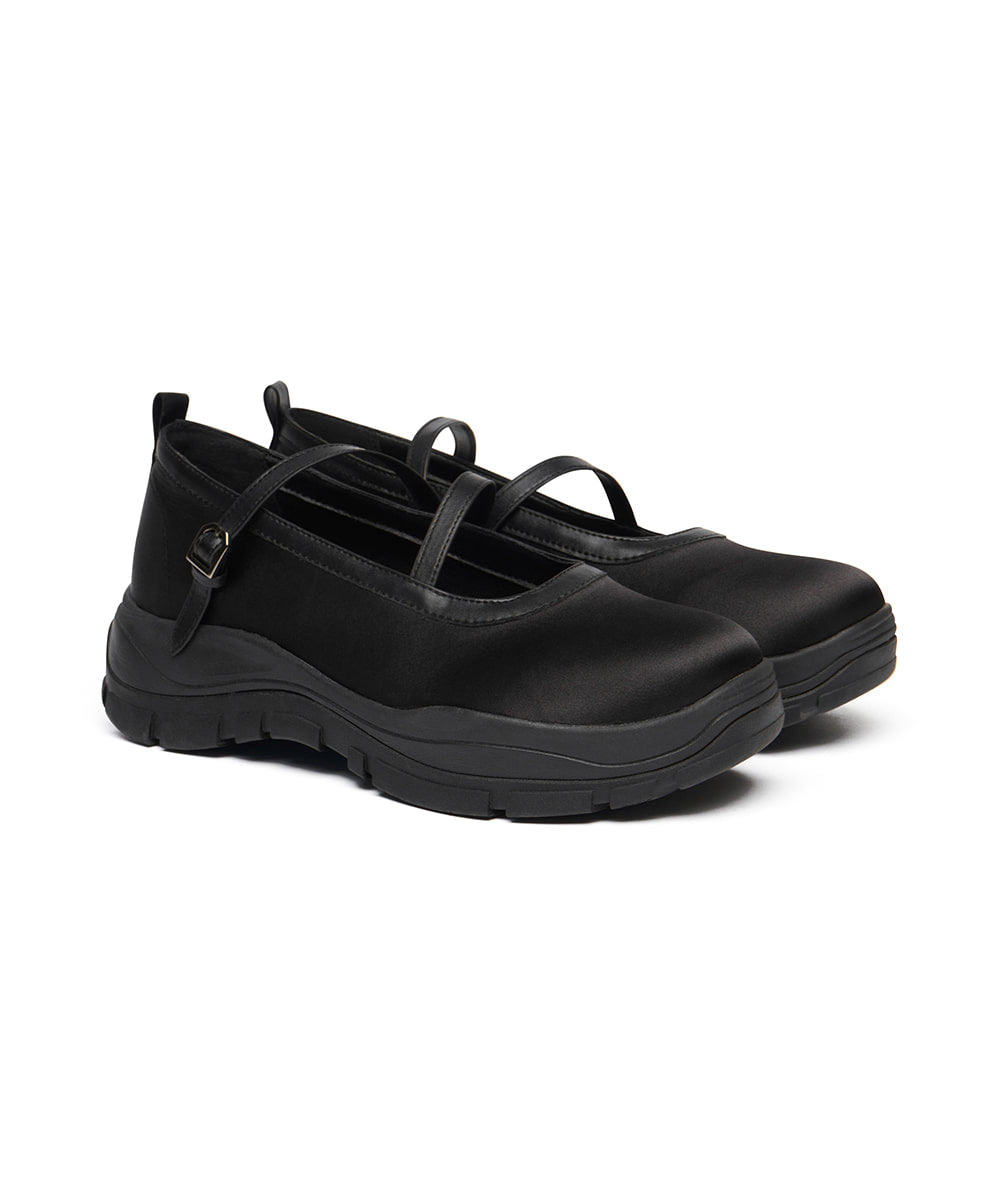 FLATFORM Z-STRAP MARYJANE - BLACK
