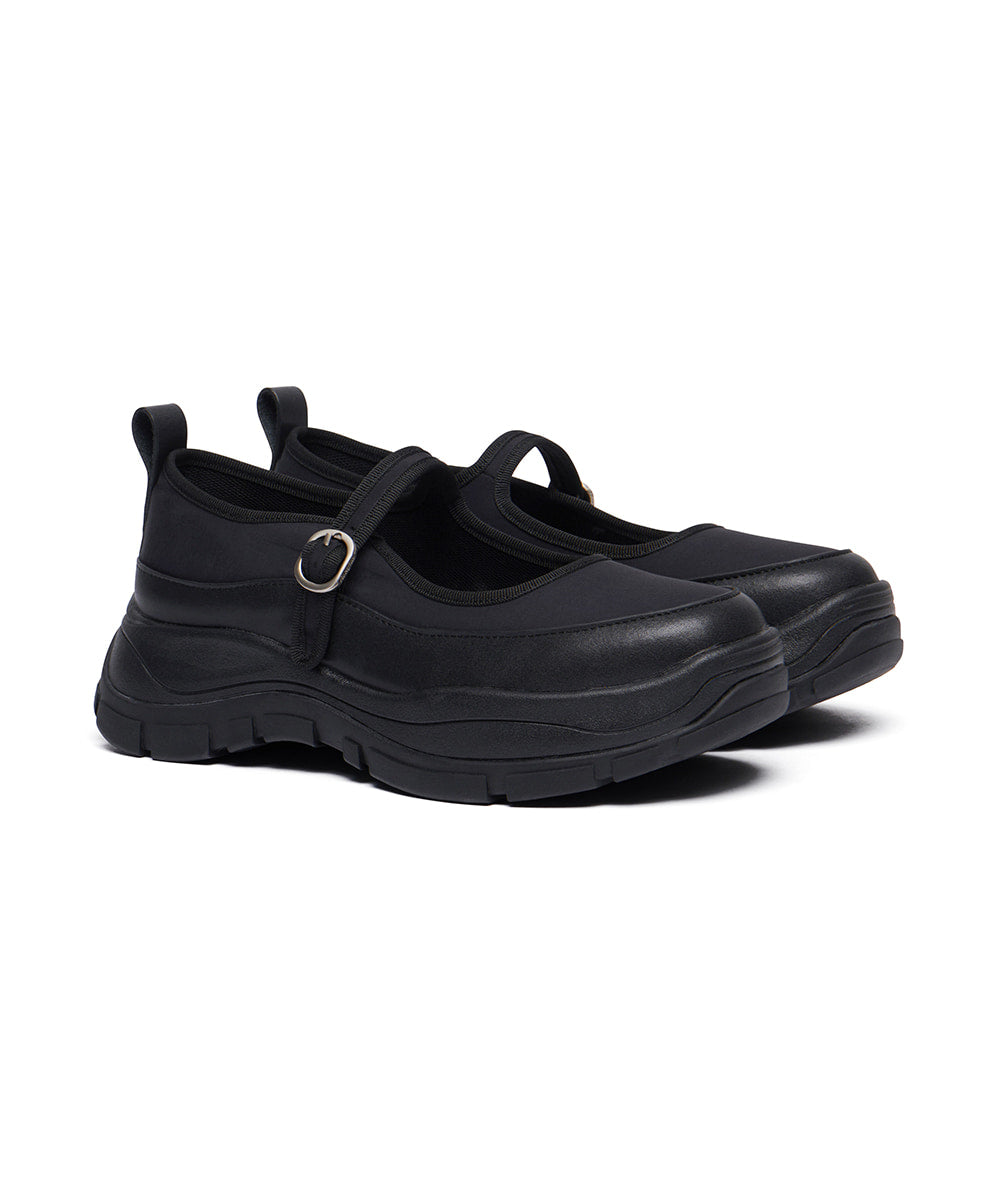 FLATFORM STRAP MARYJANE - BLACK
