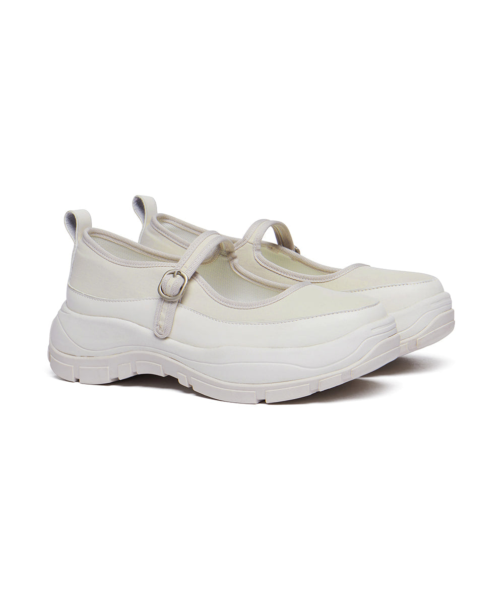 FLATFORM STRAP MARYJANE - BUTTER