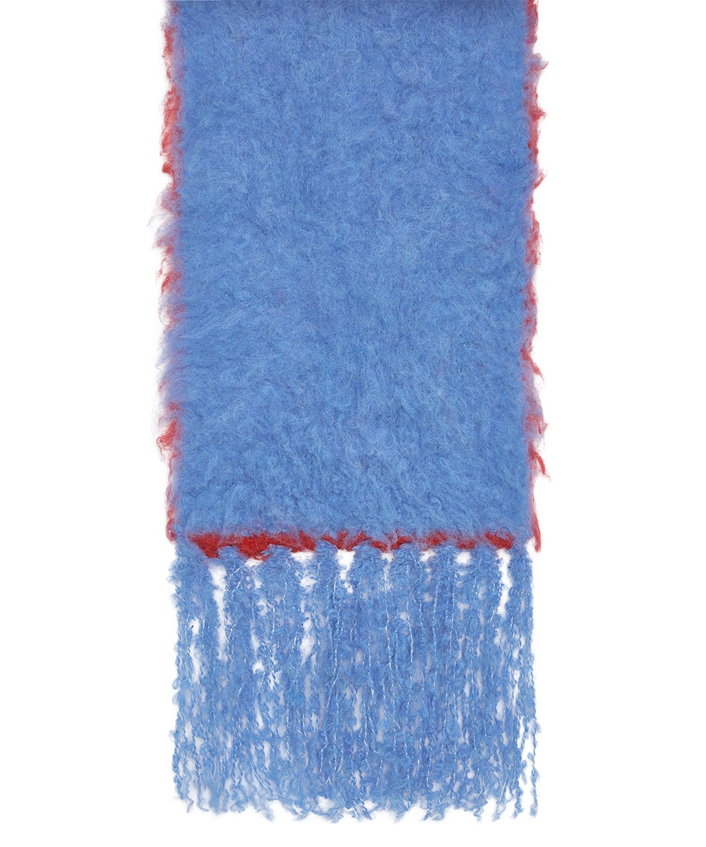 ผ้าพันคอ OVERSIZED SHAGGY SCARF - RED