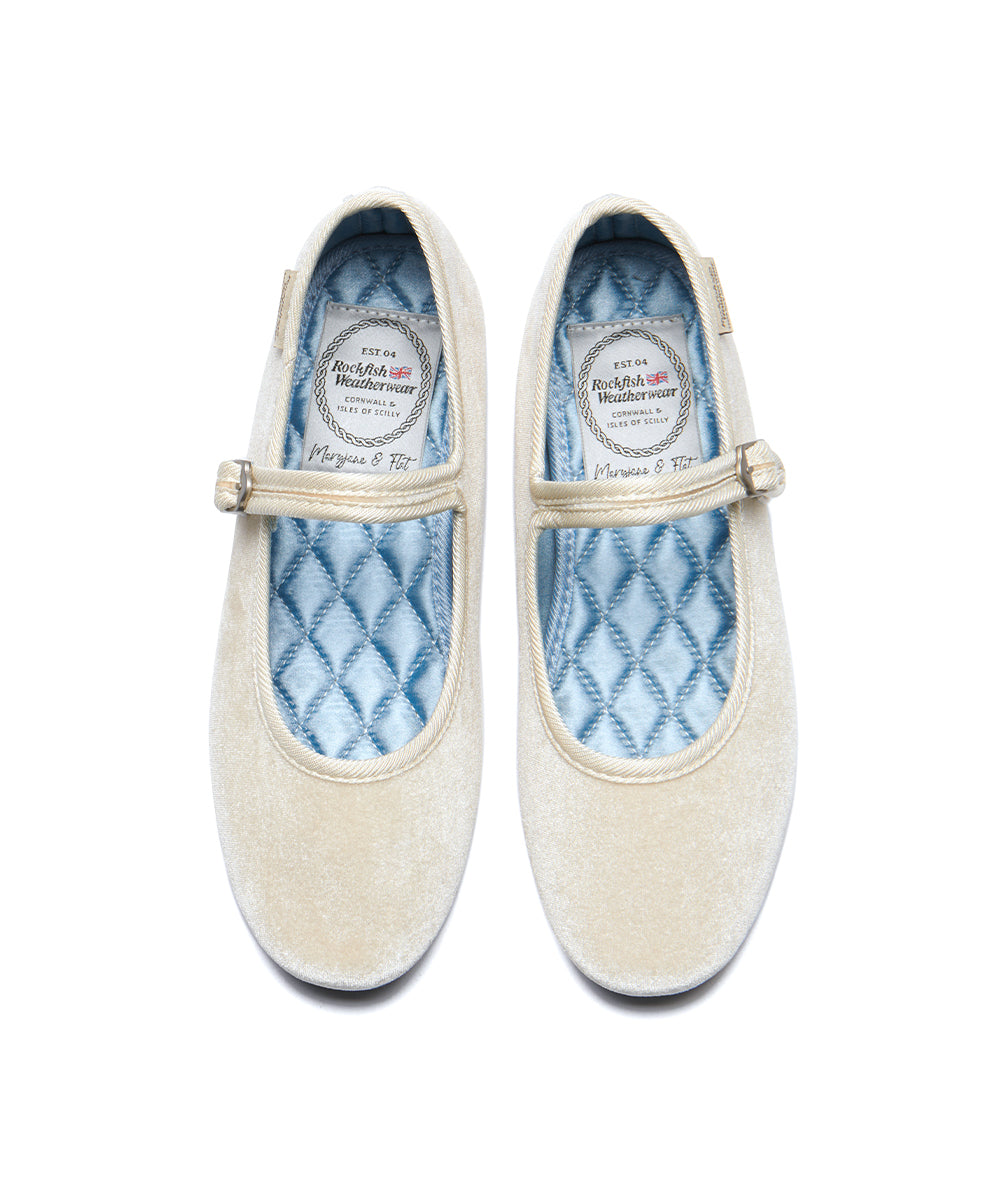 BELLA QUILTED MARYJANE - YELLOW