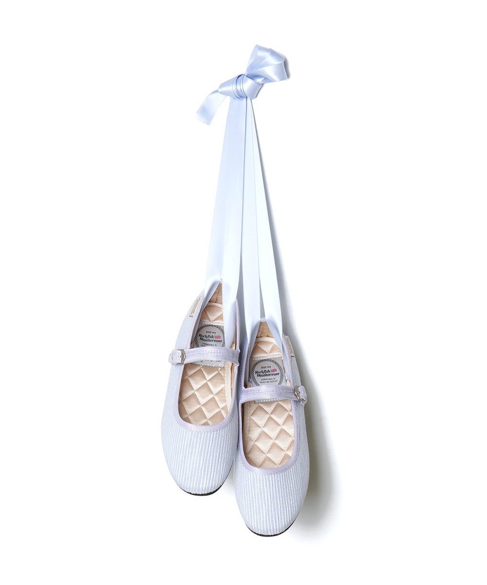 รองเท้าแมรี่เจน HAZEL RIBBON MARYJANE - BLUE