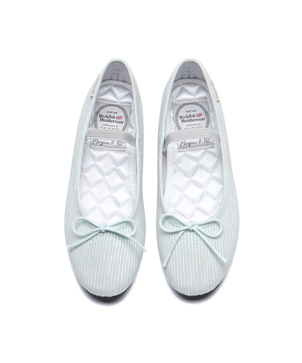 รองเท้าลำลอง HAZEL RIBBON FLAT - MINT
