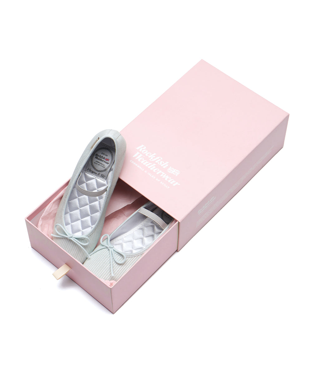 รองเท้าลำลอง HAZEL RIBBON FLAT - MINT
