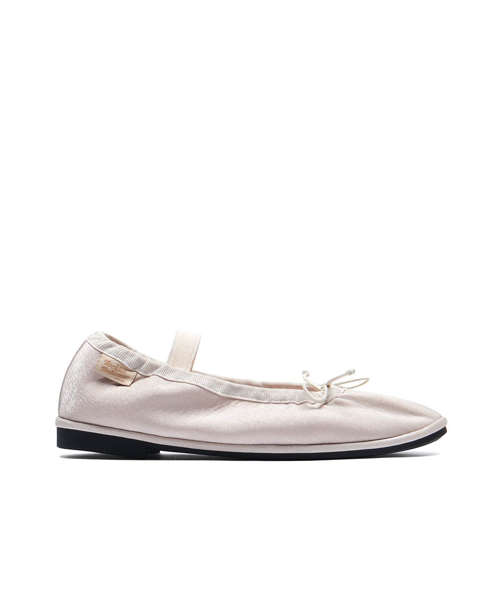 รองเท้าลำลอง WISLEY QUILTED SCRUNCH FLAT - BEIGE