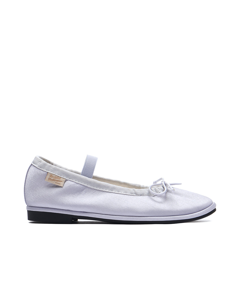 WISLEY QUILTED SCRUNCH FLAT - BLUE