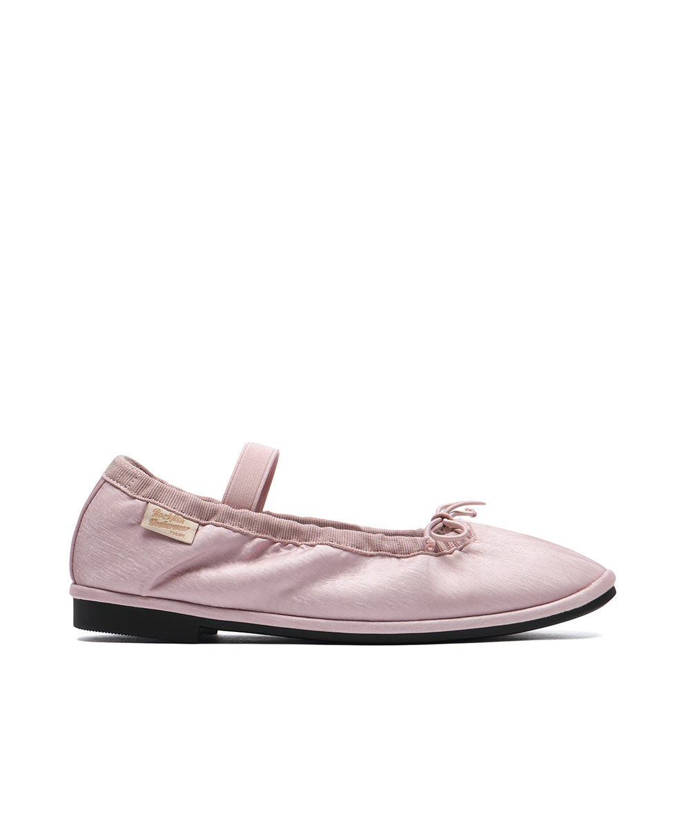 รองเท้าลำลอง WISLEY QUILTED SCRUNCH FLAT - PINK