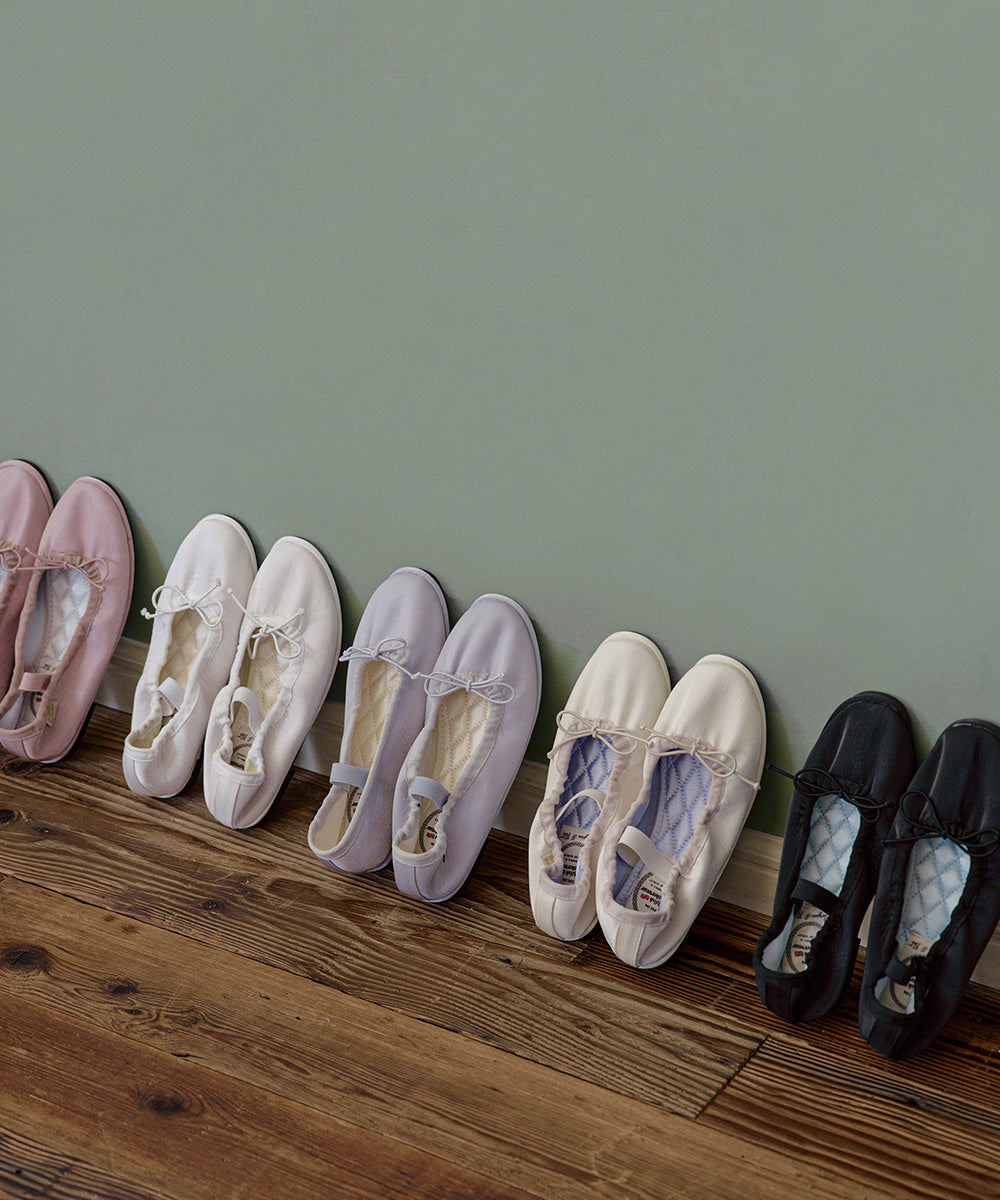 รองเท้าลำลอง WISLEY QUILTED SCRUNCH FLAT - PINK