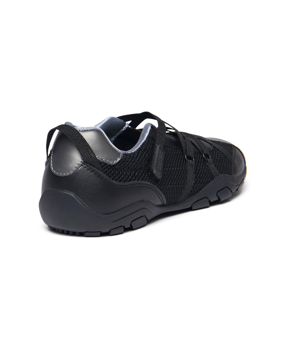 ZANE X-STRAP SNEAKERS - BLACK