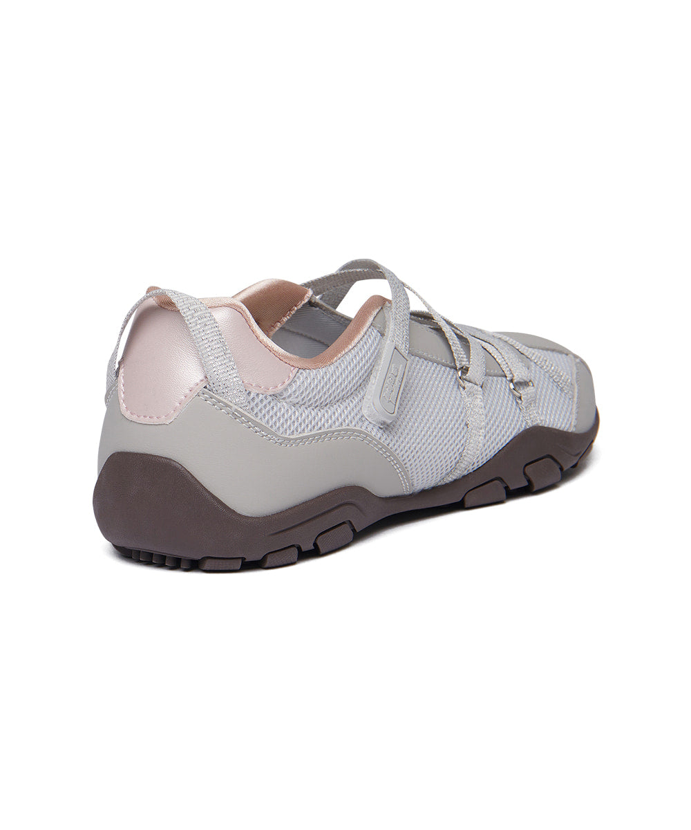 ZANE X-STRAP SNEAKERS - SILVER