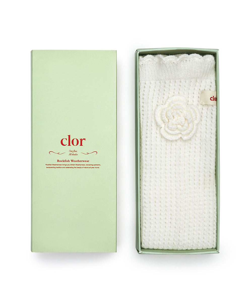 ถุงเท้า CROCHET SOCKS - IVORY