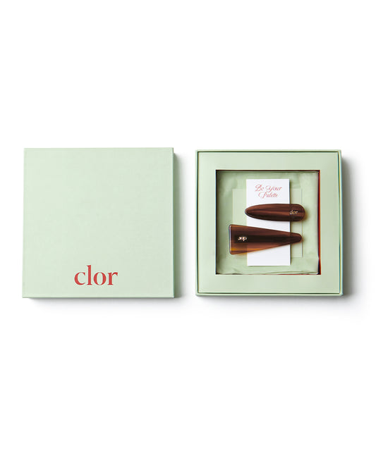 กิ๊บติดผม BARRETTE SET - BROWN