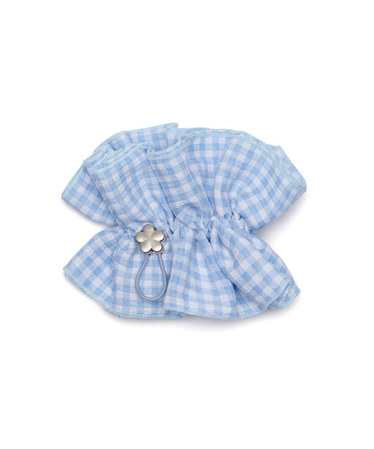 ยางรัดผม SEERSUCKER SCRUNCHIE - BLUE