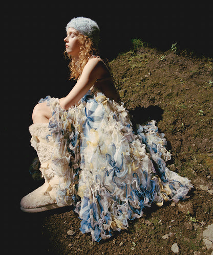 รองเท้าบูทกันหนาว X SUSAN FANG FURRY LONG BOOTS - BEIGE