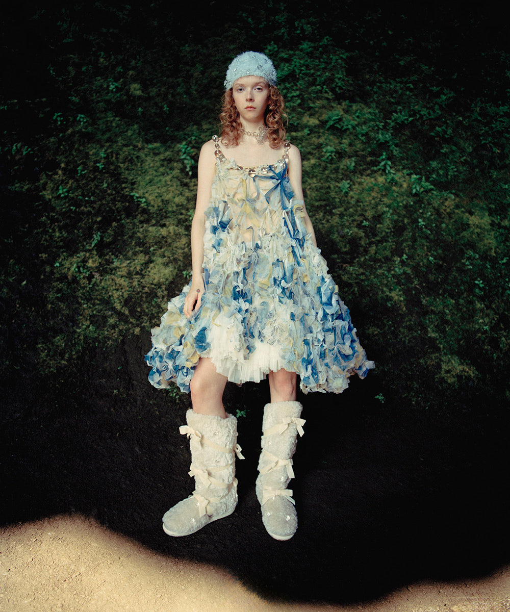 รองเท้าบูทกันหนาว X SUSAN FANG FURRY LONG BOOTS - BEIGE