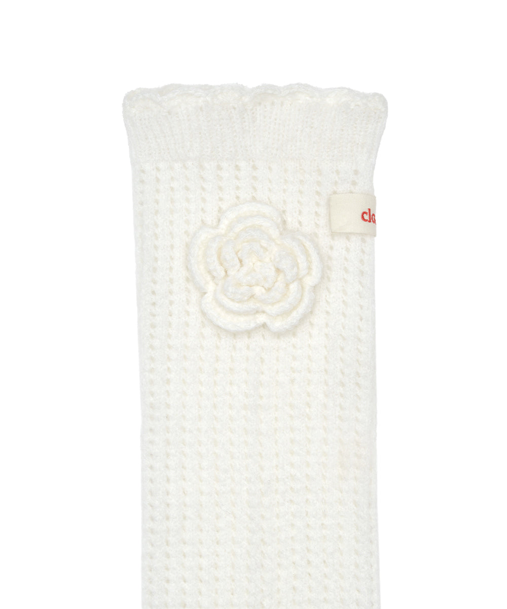 ถุงเท้า CROCHET SOCKS - IVORY