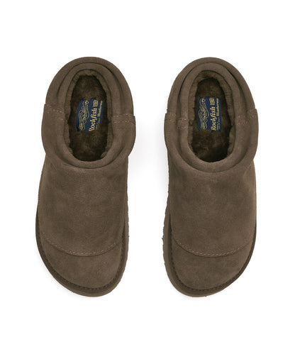 รองเท้าเปิดส้น MAXI FOLDED MULE - COCOA