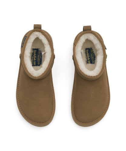 รองเท้าบูทกันหนาว ORIGINAL MAXI FLATFORM BOOTS MINI (3.5inch) - CHESTNUT