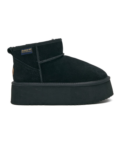 ORIGINAL MAXI FLATFORM BOOTS MINI (3.5inch) - BLACK
