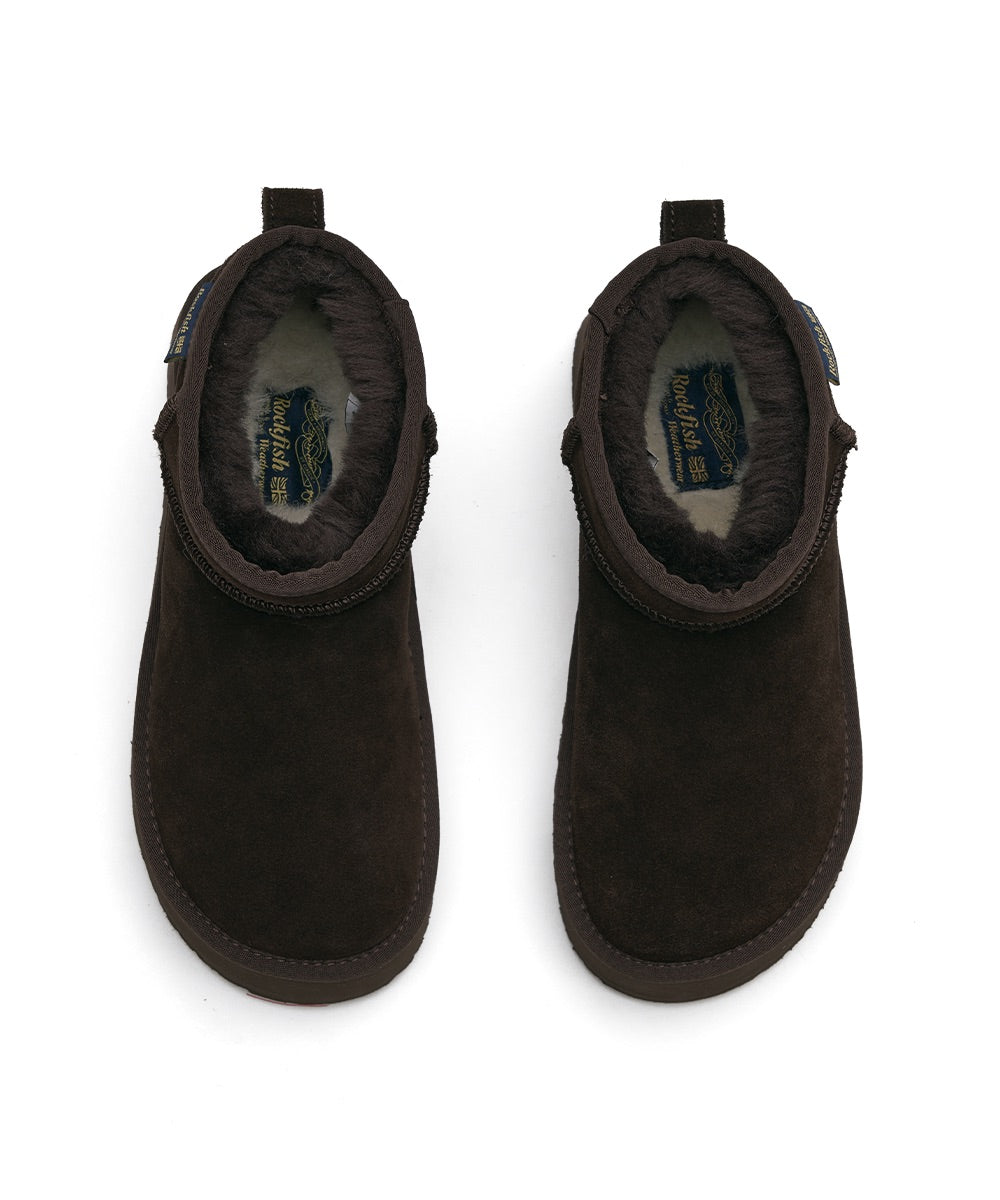 ORIGINAL MAXI FLATFORM BOOTS MINI (3.5inch) - CHOCO