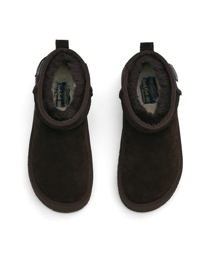 ORIGINAL MAXI FLATFORM BOOTS MINI (3.5inch) - CHOCO