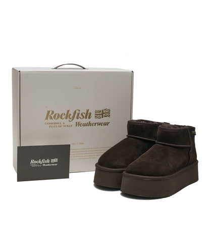 ORIGINAL MAXI FLATFORM BOOTS MINI (3.5inch) - CHOCO