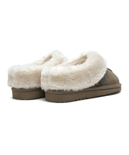 รองเท้าเปิดส้น ORIGINAL WINTER FUR MULE - COCOA