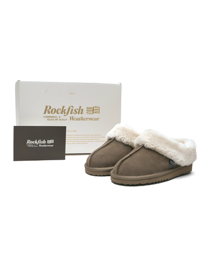 รองเท้าเปิดส้น ORIGINAL WINTER FUR MULE - COCOA