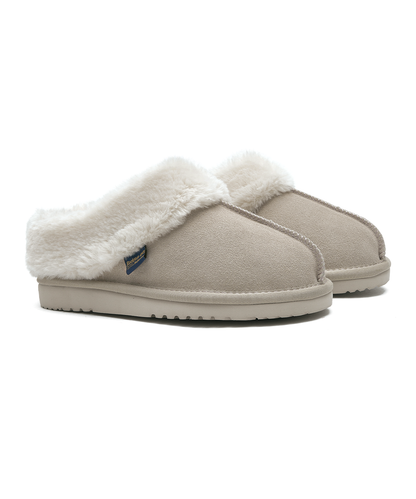 ORIGINAL WINTER FUR MULE - BUTTER