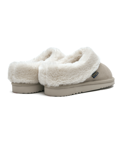 ORIGINAL WINTER FUR MULE - BUTTER