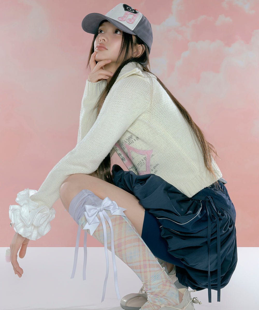 ยางรัดผม X ILLIT SCRUNCHIE - WHITE