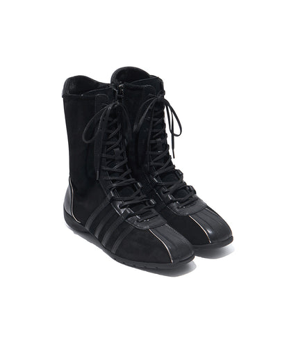 รองเท้าผ้าใบ BLISS HIGHTOP SNEAKERS - BLACK