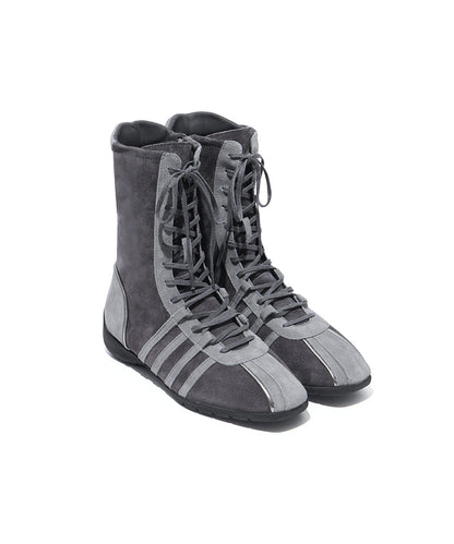 รองเท้าผ้าใบ BLISS HIGHTOP SNEAKERS - GREY