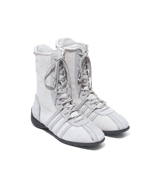 รองเท้าผ้าใบ BLISS HIGHTOP SNEAKERS - IVORY