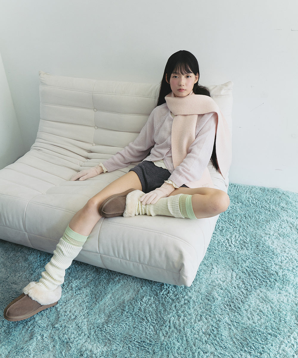 รองเท้าเปิดส้น ORIGINAL WINTER FUR MULE - COCOA