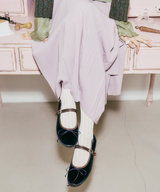 รองเท้าแมรี่เจน BELLA MARYJANES(PEBBLE SOLE) - NAVY