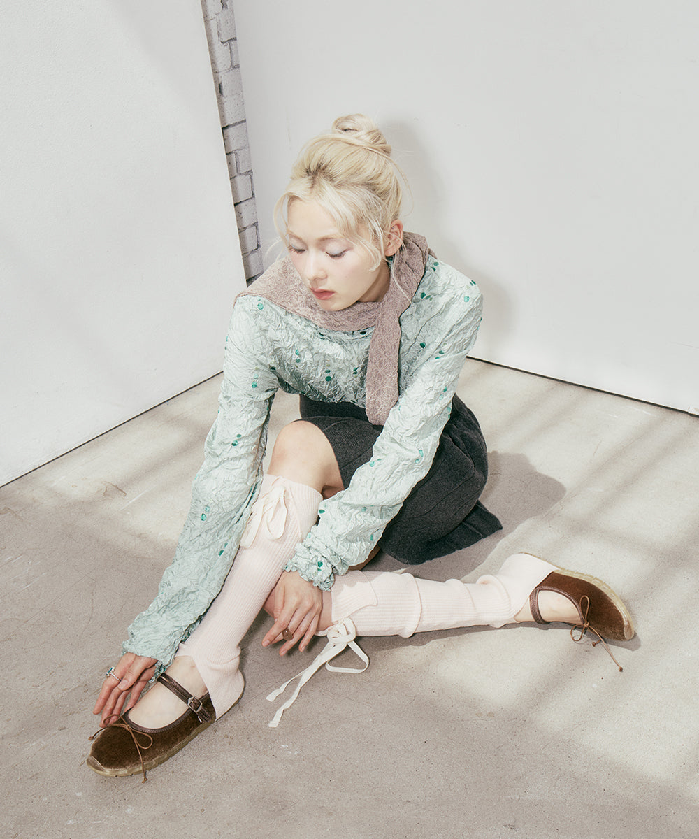 รองเท้าแมรี่เจน BELLA MARYJANES(PEBBLE SOLE) - BROWN